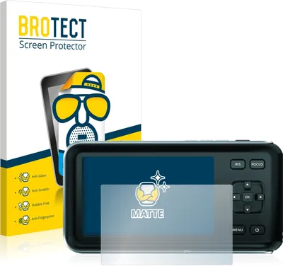 Produktbild von 2x BROTECT Schutzfolie für Blackmagic Pocket Cinema Camera Displayschutz Displayschutzfolie Folie Matt Entspiegelungsfolie