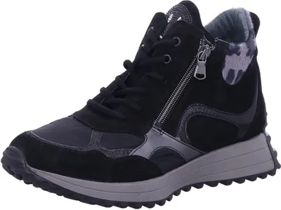 Produktbild von Damen Stiefelette H-Pinky 797703-600-564 schwarz asphalt  WALDLAEUFER aus Leder von Größe 37.5 bis 42
