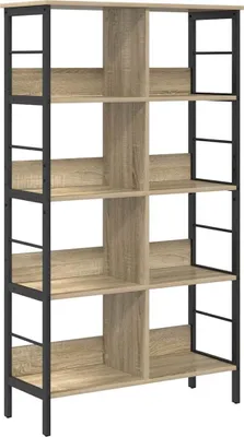 Immagine prodotto di vidaXL Libreria rovere Sonoma 82 x 32 x 144,5 cm Materiale in legno