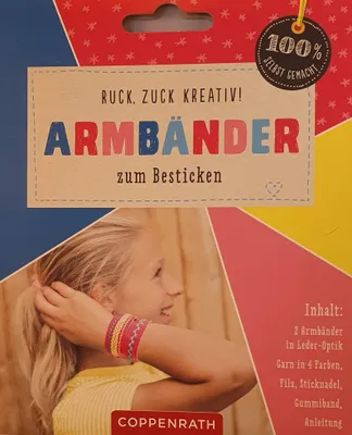 Produktbild von Ruck, zuck kreativ! Armbänder zum Besticken