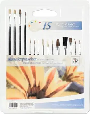 Produktbild von Künstlerpinsel Set 15 Stück