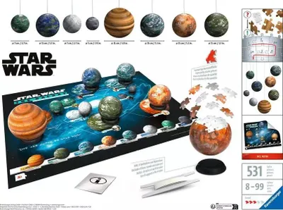 Produktbild von Puzzle-Ball Sortiment: Star Wars Himmelskörper Ravensburger 11577