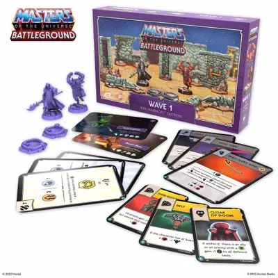 Obrázok produktu pre Masters of the Universe: Battleground – hra s miniaturami, 1. séria: Frakcia Evil Warriors *Francúzska verzia*