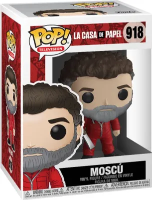 Produktbild von LaCasa De Papel Haus des Geldes - Moscu 918 - Funko Pop! - Vinyl Figur