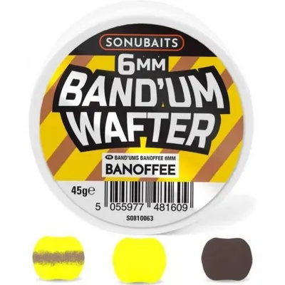 Produktbild von Sonubaits Banoffee Band`um Wafters 6 mm