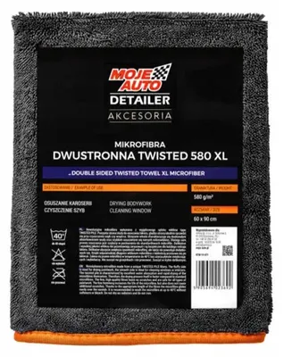 Produktbild von MOJE AUTO Twisted Towel Mikrofaser Auto Trockentuch 60x90cm