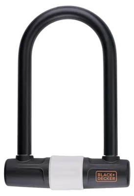 Produktbild von Bügelschloss Fahrradschloss 140x250mm BLACK+DECKER