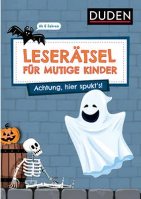 Obrázok produktu pre Leserätsel für mutige Kinder - Achtung, hier spukt's! - ab 6 Jahren