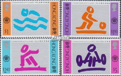 Produktbild von Briefmarken Hongkong 1994 Mi 723-726 (kompl.Ausg.) postfrisch Commonwealthspiele