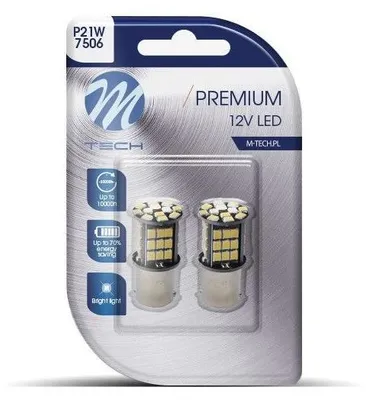 Obrázek produktu pro 1x LED žárovka TECH LB354W do světlometu, 3,9 W, 12–15 V, BA15s