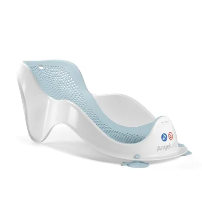 Produktbild von Angelcare ergonomischer Badesitz für die Baby-Badewanne Light Aqua, angenehm weiche Liegefläche, aufhängbar