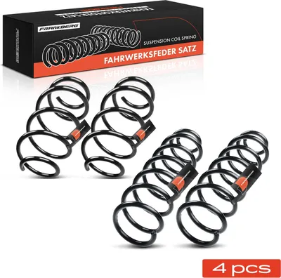 Image de Frankberg 4x Ressort de suspension Avant Arrière pour Renault Scénic III JZ0/1 2.0L