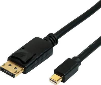 Image de ROLINE 11.04.5815 Câble DisplayPort 2 m Mini DisplayPort Noir