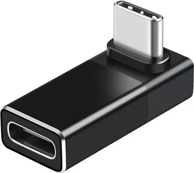Produktbild von INF Type-C auf USB4 Adapter: Winkelstecker, 240W Laden & 40Gbps Daten