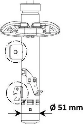 Immagine prodotto di Ammortizzatore KYB 3338056
