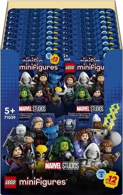 Zdjęcie produktu dla LEGO MARVEL 71039 minifigurki box karton 36 sztuk