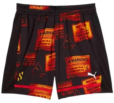 Immagine prodotto di Pantaloncini Puma Puma Scoot Caution All Jaws Short "Black-AOP" da Uomo