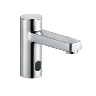 Immagine prodotto di KLUDI ZENTA SL E Robinetterie de lavabo électronique, hauteur d'écoulement 75mm, 3.8 l/min, alimentation par pile, chrome, 3810005R, 3810005R
