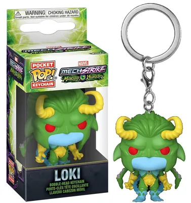Immagine prodotto di Funko Pop! Pocket Pop Keychain Loki - Figurki Marvel Monster Hunters