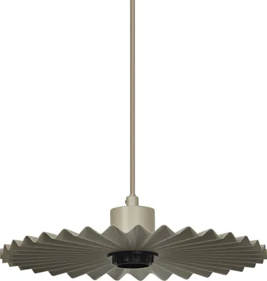 Immagine prodotto di OSRAM Decor lampada a sospensione con paralume decorativo plissettato e attacco E27, metallo, 295 mm, IP20, beige