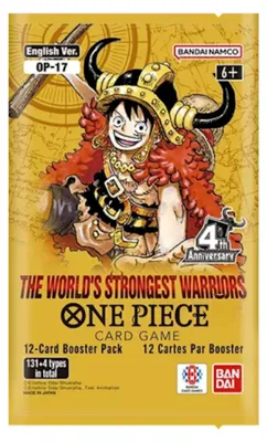 Produktbild von One Piece The World’s Strongest Warriors Booster OP-17 (Englisch)
