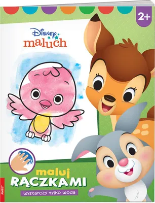Immagine prodotto di Disney Maluch Maluj Rączkami (Malbuch für Kinder)