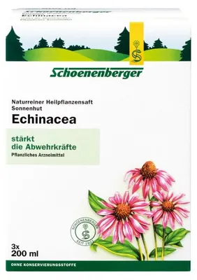 Produktbild von Schoenenberger naturreiner Heilpflanzensaft Echinacea stärkt die Abwehrkräfte, 600 ml Lösung