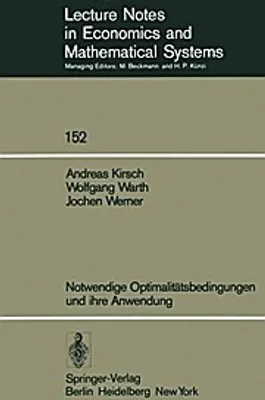 Image de Notwendige Optimalitätsbedingungen und ihre Anwendung