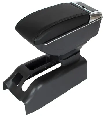 Produktbild von Mittelarmlehne Armlehne Leder schwarz für VW Golf IV 1997-2006 / Bora 1998-2005