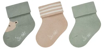 Produktbild von Sterntaler Baby Socken 3er-Pack Bär
