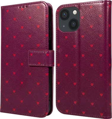 Immagine prodotto di Custodia pieghevole imoshion Design per iPhone 15 - Crush Check Coral Dust