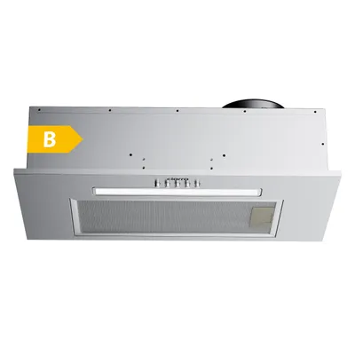 Immagine prodotto di CIARRA cofano sottopiano 52 cm 300 m³/h cappa aspirante da incasso Modulo ventilatore cofano da incasso in acciaio inox Silver VMS5913D