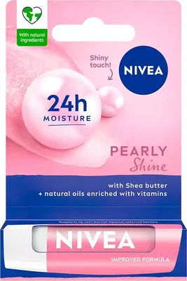 Obrázek produktu pro Nivea Pielgnujca pomadka do ust Pearly Shine, 4.8g