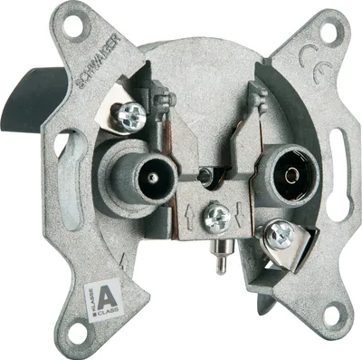 Obrázok produktu pre Schwaiger RDS30 531, TV + SAT, Hliník, Hliník, 2,2 cm, 66 mm