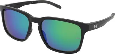 Produktbild von Under Armour UA ASSIST 2 BLACK/ GREEN MULTILAYER 57/17/140 Herrenbrillen Sonnenbrillen