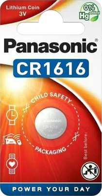Image de Panasonic CR-1616EL/1B pile domestique Batterie à usage unique CR1616 Lithium