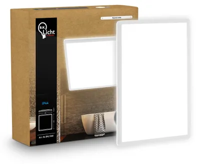 Produktbild von B.K.Licht - LED Deckenlampe mit indirektem Licht, Flach, Neutralweißes Licht, IP