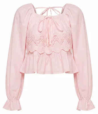 Image de BIANY - Chemisier pour femmes - Rose - Taille XS