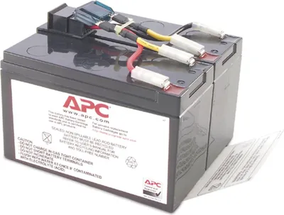 Zdjęcie produktu dla APC RBC48, Ołowiany (VRLA), 1 szt., Czarny, 7 Ah, 3 h, 5 kg
