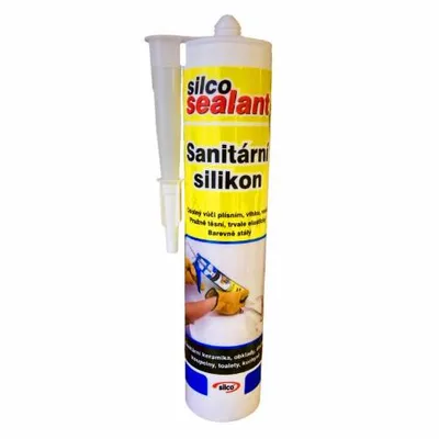 Obrázek produktu pro Silco Silikon sanitární jednosložkový 310 ml bílý