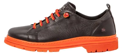 Produktbild von Art Schuhe Damen/Herren 1897 NAPPA BLACK-ORANGE/ BIRMINGHAM Farbe Schwarz