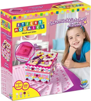 Produktbild von Sticky Mosaics Schmuckkästchen Zahnfee 232T