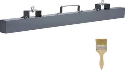 Obrázek produktu pro SucceBuy 93lbs závěsný magnetický zametač, průmyslový magnetický zametač pro vysokozdvižné vozíky, ocelový materiál pro sběr hřebíků, šroubů, železných pilin a kovů