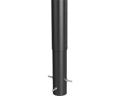 Obrázok produktu pre Stĺpik na plot Biohort 90 cm Ø 8,5 cm na zabetónovanie tmavosivý metalický
