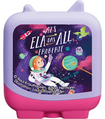 Produktbild von tonies Clever Tonies: Als Ela das All eroberte, Spielfigur, (Hörbuch)