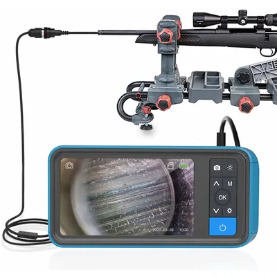 Produktbild von Teslong NTG450 Endoskop mit 4,5" Display zur Überprüfung von Gewehrläufen ab Kaliber .20, flexible Sonde 91 cm