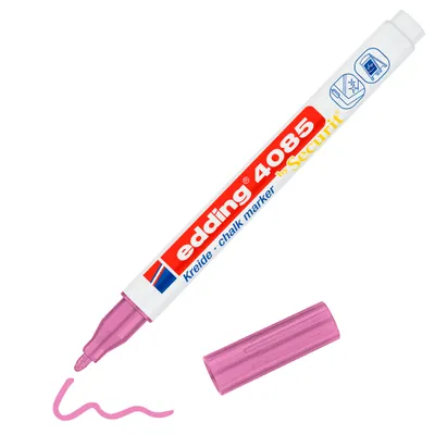 Produktbild von Edding Kreidemarker 4085, Metallic pink, Bullet, 1 Stück(e)