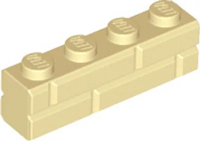 Produktbild von 50x Mauerstein 1x4 , Beige