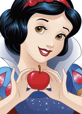 Produktbild von Disney Poster Schneewittchen Blau und Rot - 610139 - 50 x 70 cm