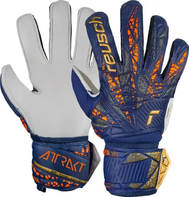 Produktbild von Reusch Torwarthandschuh Attrakt Solid mit Expanse Cut 4410 premium blue/gold 11